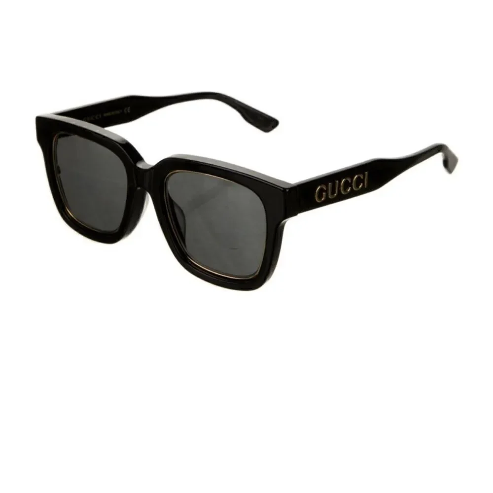 Gucci Black and Gold Sunglasses - GG1138SA - New